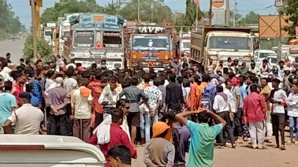 9 घण्टे तक जाम रहा नेशनल हाइवे