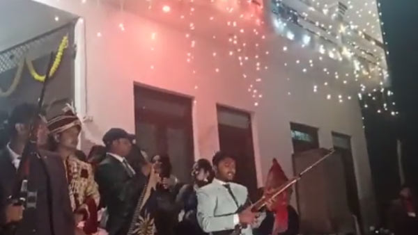 द्वार पूजा के समय रायफल से किए थे फायरिंग