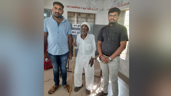 104 वर्षीय रामजी ने डाला वोट