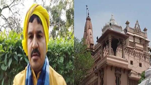 National Treasurer Dinesh Sharmas big announcement, threatening suicide for stopping recitation at Shri Krishna Janmabhoomi