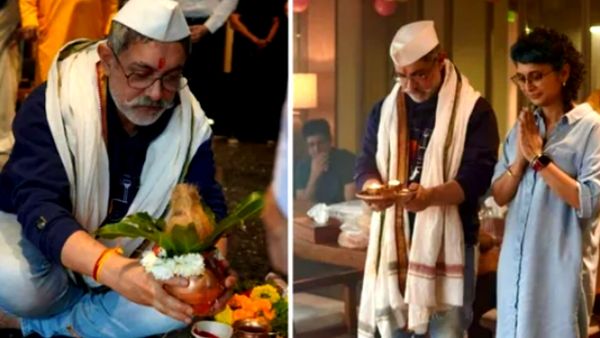 पत्नी संग पूजा करते दिखे एक्टर