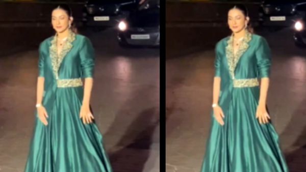 मैचिंग ज्वैलरी में खूबसूरत दिखीं गौहर