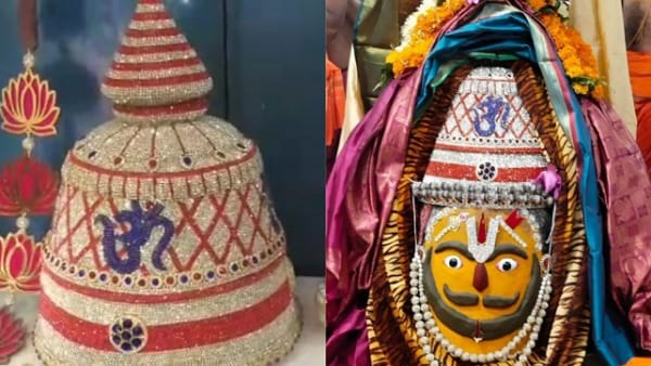 महाकाल को भेंट किया अमेरिकी डायमंड का मुकुट