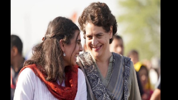 प्रियंका गांधी के दो बच्चे-रेहान और मिराया 