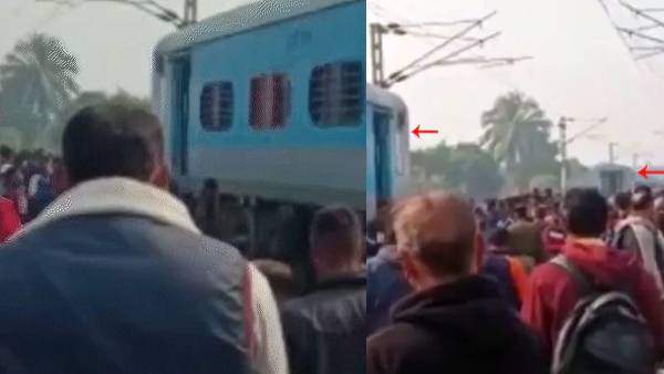 दुर्घटनाग्रस्त होने से बाल-बाल बची ट्रेन