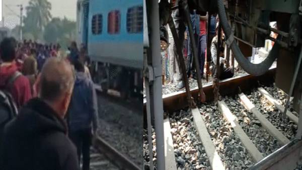 स्थानीय लोगों ने लगाए आरोप 