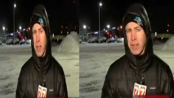 स्टूडियो से एंकर ने किया सवाल तो गुस्‍सा कर दिया ये जवाब 