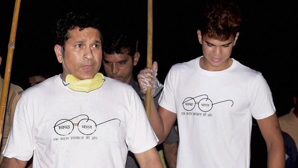 अर्जुन की बैटिंग पर ध्यान दिया