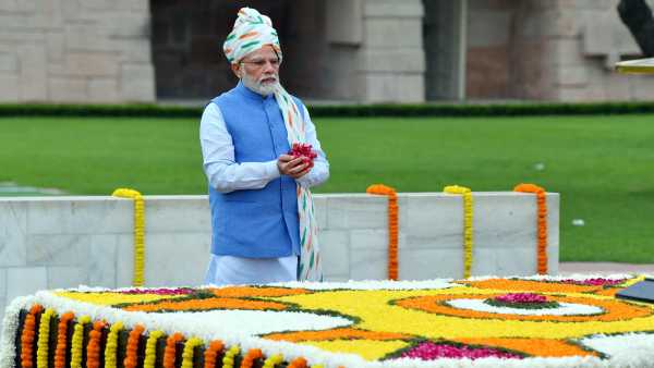 भारत की आजादी का जश्न और पीएम की पगड़ी