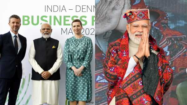 विदेशी मेहमानों संग पीएम मोदी, हिमाचल में बदल गया अंदाज