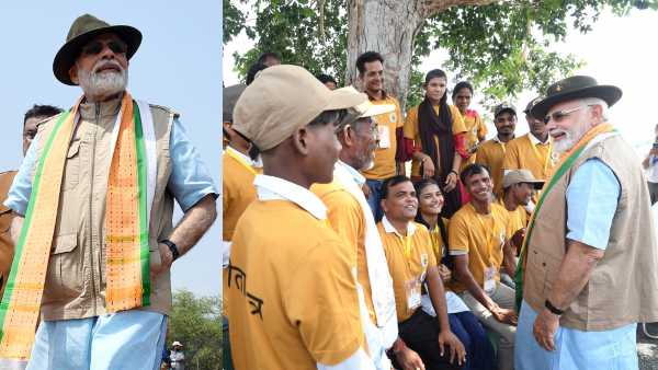 फुर्सत के पलों में प्रधानमंत्री