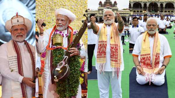 महाराष्ट्र और कर्नाटक में पीएम मोदी के अंदाज