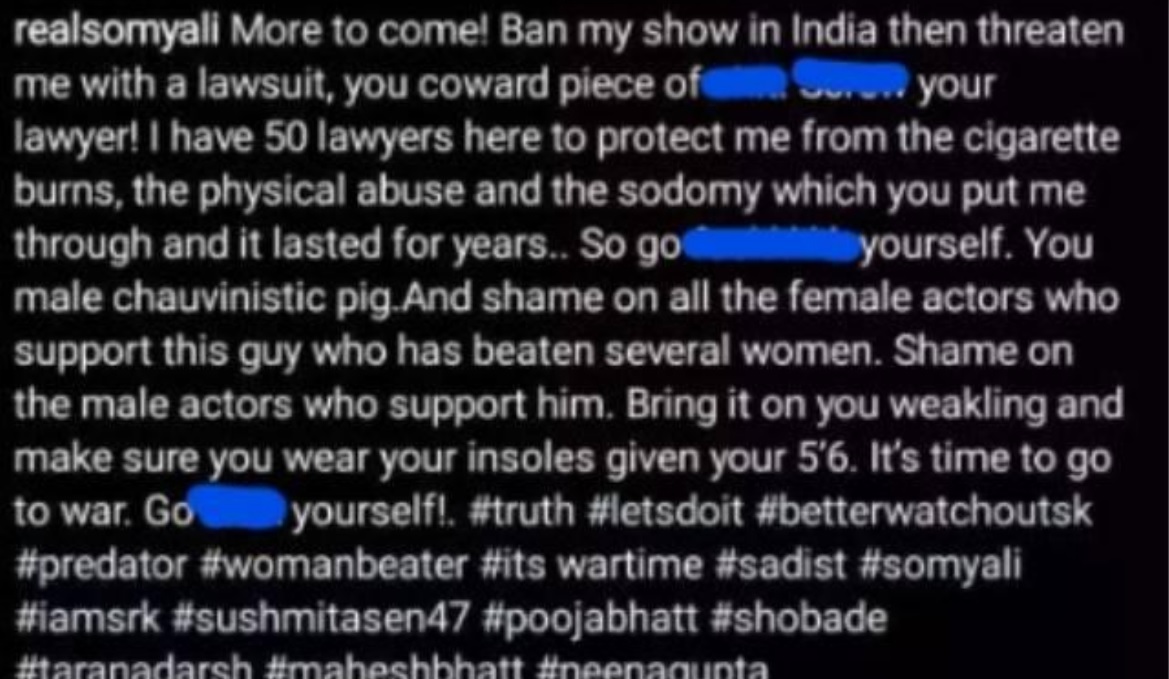 Salman khan- Somy Ali