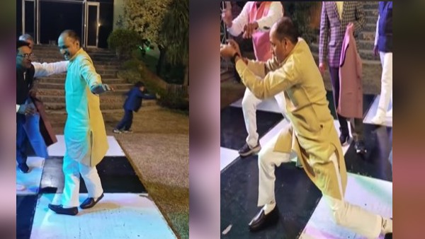 कुर्ता-पजामा पहने अंकल का जोरदार डांस