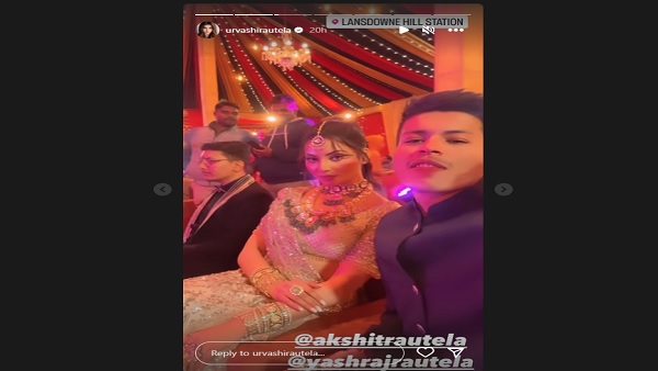 उत्तराखंड में शादी में पहुंचीं उर्वशी रौतेला उत्तराखंड में शादी में पहुंचीं उर्वशी रौतेला