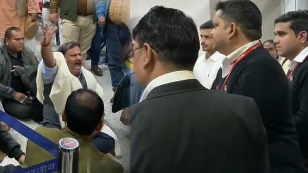 एयरलाइंस प्रबंधन ने यात्रियों को ठहराया गलत 