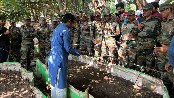 सेना ने सीखी मल्टीलेयर फॉर्मिंग, खाली जमीन पर लगाएंगे फसल
