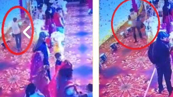 10 सेकेंड में लगाई चपत