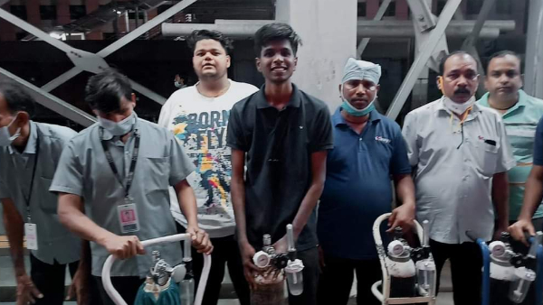 26 दिन की बच्ची को भी पहुंचाया था ऑक्सीजन सिलेंडर