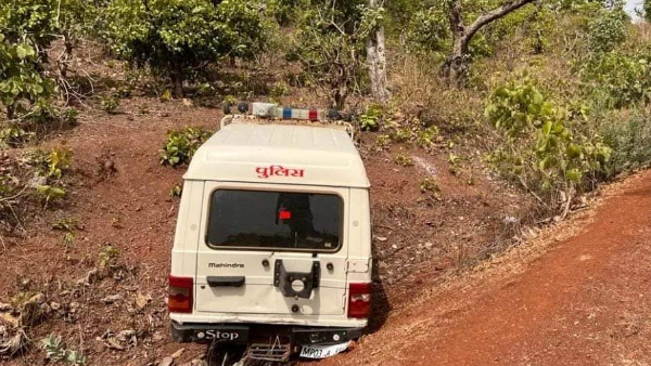 पहाड़ों में छुपकर बैठा हुआ था आरोपी