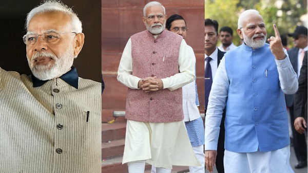 फिर से अपने पहनावे को लेकर चर्चा में PM मोदी फिर से अपने पहनावे को लेकर चर्चा में PM मोदी