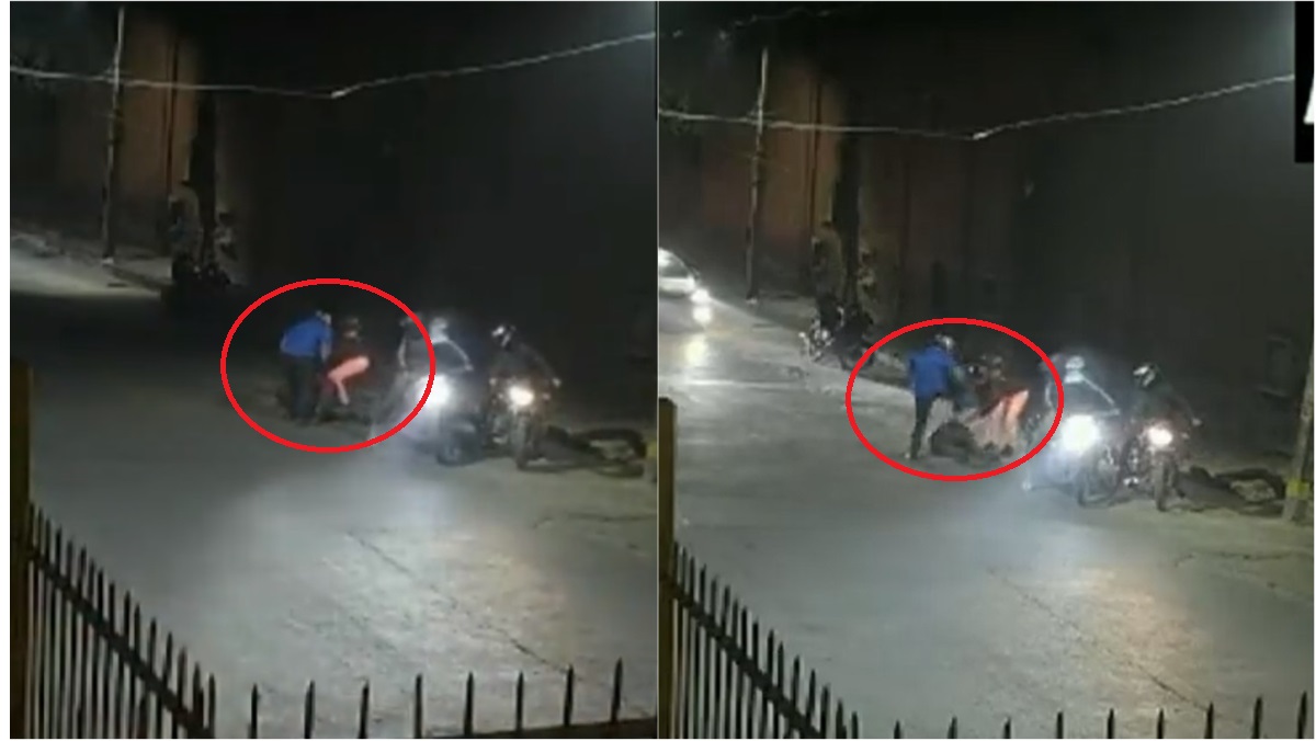 Delhi Shakti Nagar CCTV footage looted Delhi Shakti Nagar CCTV footage looted