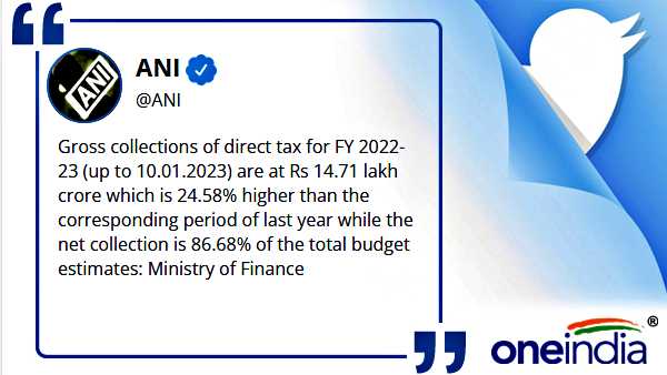 Gross Direct Tax Collections