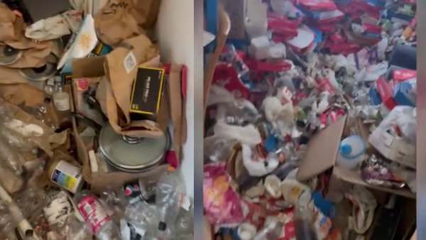 बाथरूम और किचन में भी शर्मनाक नजारा