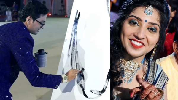 टैलेंटेड दूल्हे ने दुल्हन को सरप्राइज किया टैलेंटेड दूल्हे ने दुल्हन को सरप्राइज किया