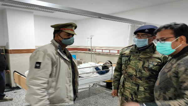 Noida gas cylinder Explosion on construction site Jewar Airport 9 people injured 2 serious Noida gas cylinder Explosion on construction site Jewar Airport 9 people injured 2 serious