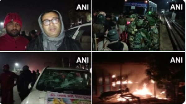 त्रिपुरा: पूर्व CM बिप्लब देब के घर पर हमला त्रिपुरा: पूर्व CM बिप्लब देब के घर पर हमला