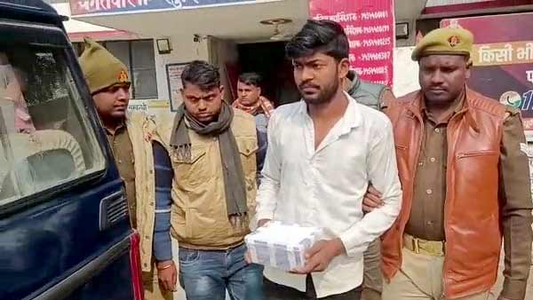 बीरमपुर तिराहे के समीप से हुई गिरफ्तारी