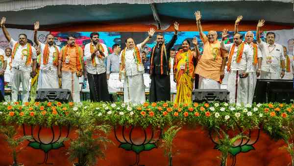 bjp-s-focus-on-south-india-in-2024-target-of-winning-more-than-85-seats-out-of-total-129 bjp-s-focus-on-south-india-in-2024-target-of-winning-more-than-85-seats-out-of-total-129