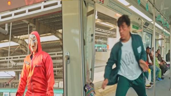 'मंजुलिका' के अलावा ये लोग भी मेट्रो में आए