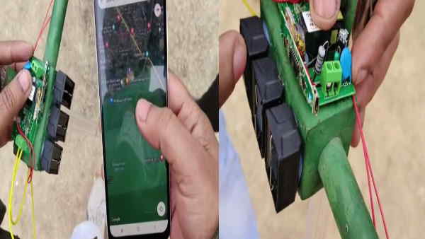 MIET Engineering Innovator invented hightech baton will track location fire rubber bullets meerut