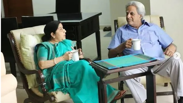  सुषमा स्वराज और स्वराज कौशल ने 47 साल एक साथ बिताए