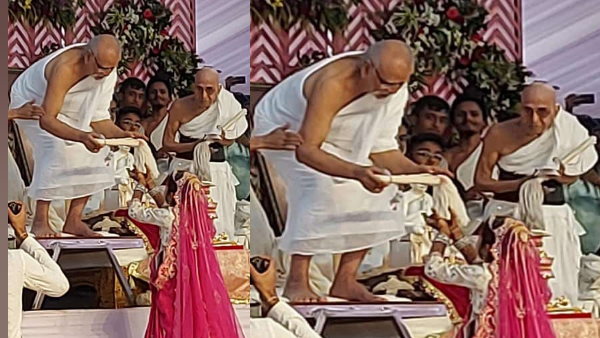 30 हजार से अधिक लोगों की उपस्थिति में देवांशी ने ली दीक्षा 