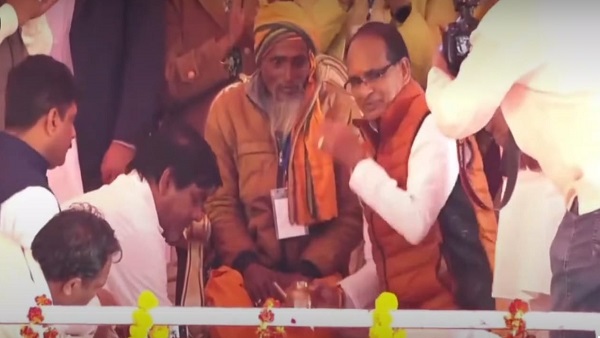धर्मासुर ने सीएम को भूखंड प्रदान करने की सलाह दी थी, पूजन किया
