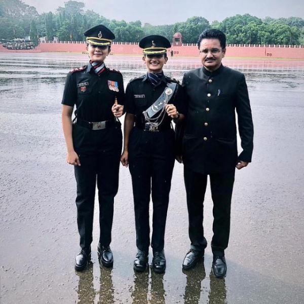 पासिंग आउट परेड में हासिल किया था सिल्‍वर मेडल