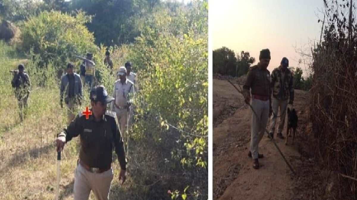 टाइगर रिजर्व के आसपास के गांवों में लगाता गश्ती चल रही