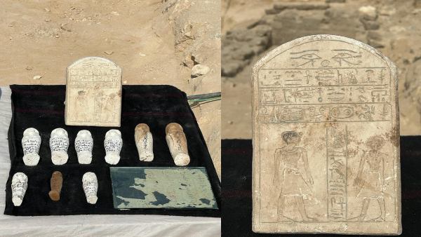 10 टन का गुलाबी ग्रेनाइट का ताबूत मिला