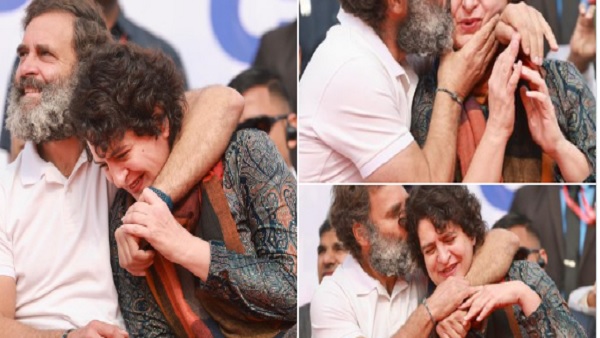 'बड़े भाई की तरह अपनी बहन को जमकर दुलराया' 'बड़े भाई की तरह अपनी बहन को जमकर दुलराया'