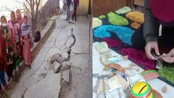 जोशी मठ से आ रही वीडियो को देख मासूम का दिल मर्माहित