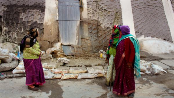 भूस्खलन के मलबे पर बसा है शहर