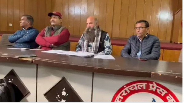 Joshimath of Chamoli district Local people are troubled by the problem of landslide accused Joshimath of Chamoli district Local people are troubled by the problem of landslide accused