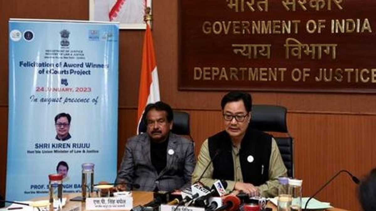 Union Law Minister Kiren Rijiju Union Law Minister Kiren Rijiju