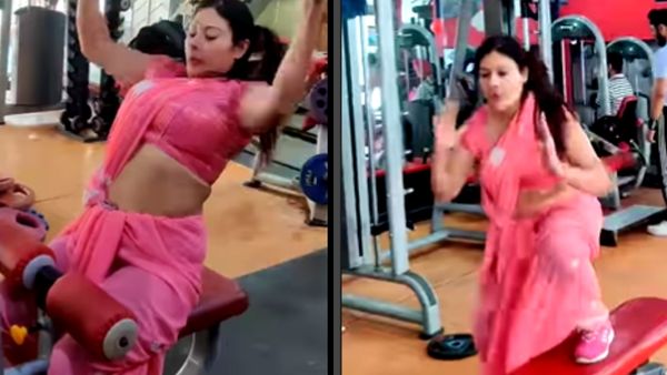 महिला ने उठाया भारी-भरकम वेट