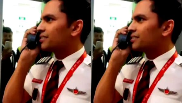 पायलट की शानदार अनाउंसमेंट पायलट की शानदार अनाउंसमेंट