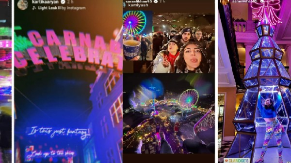 नया साल मनाने पहुंचे लंदन