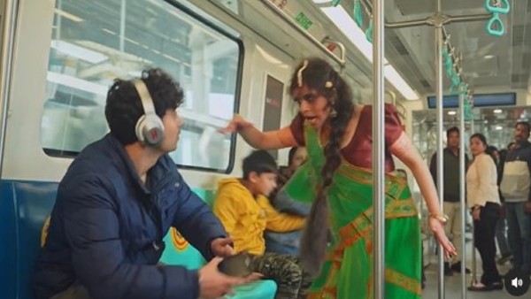 नोएडा सेक्टर 148 के मेट्रो स्टेशन की वीडियो